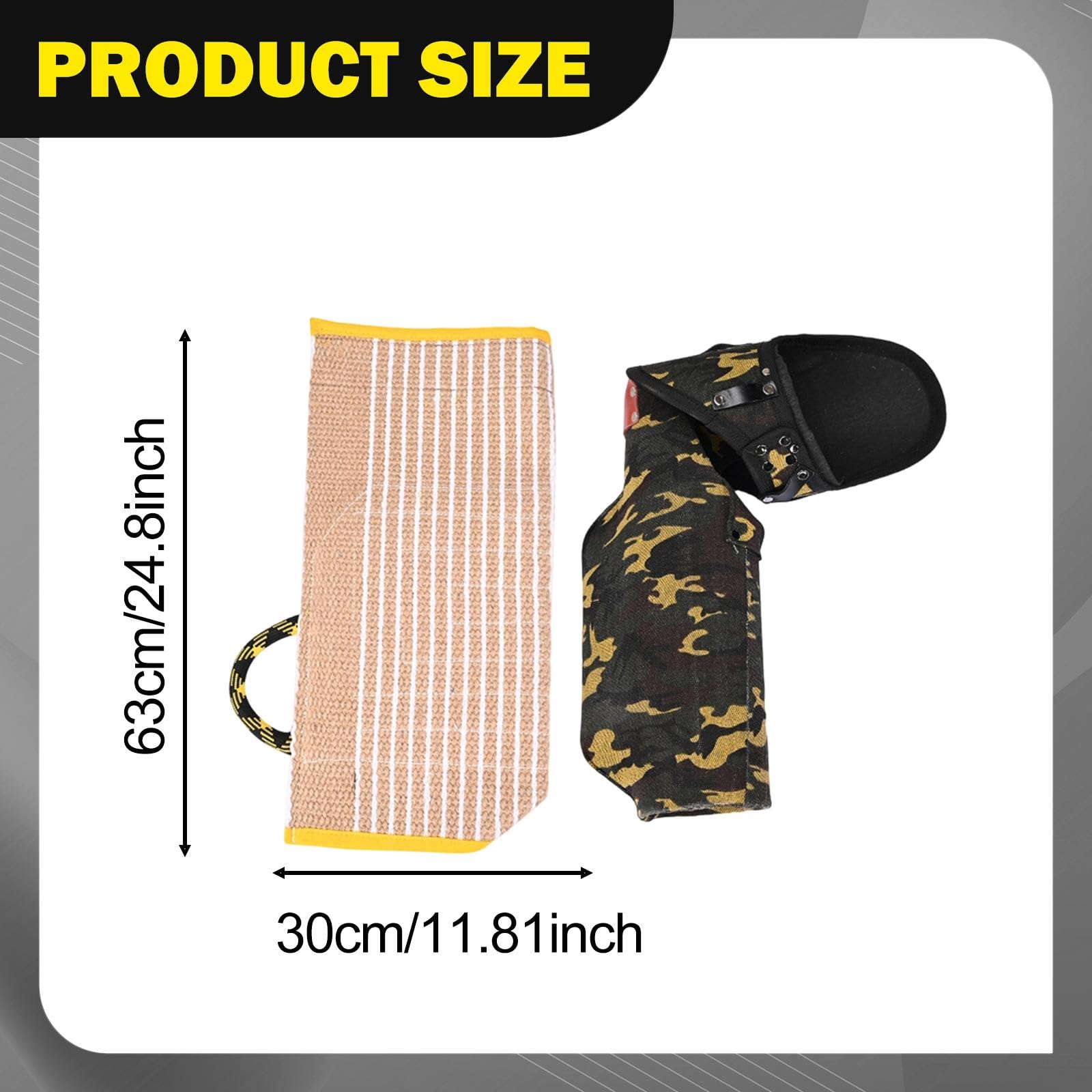 Brazo Protector contra mordeduras de Perro, Resistente, Interactivo, Profesional, único, Resistente a abrasión, de Entrenamiento, Juguete