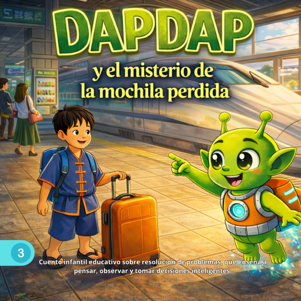 DAP-DAP y el Misterio de la Mochila Perdida.: Cuento infantil educativo sobre resolución de problemas, calma y responsabilidad para niños de 3 a 7 ... decisiones inteligentes (El Mundo de DAP-DAP)