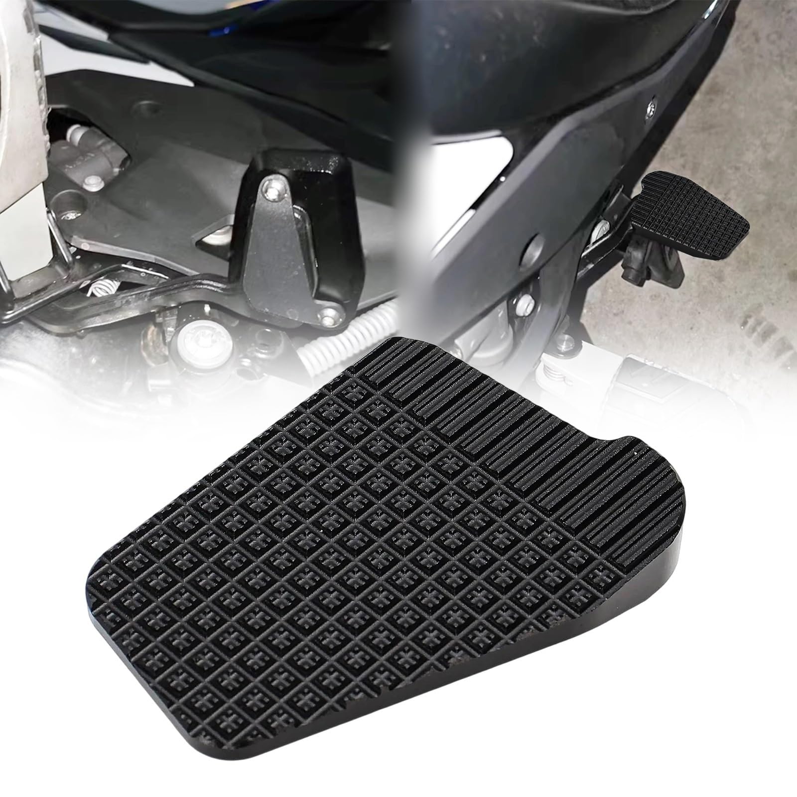 Plaque d'extension de frein arrière pour R1300GS 2023+ noire moto