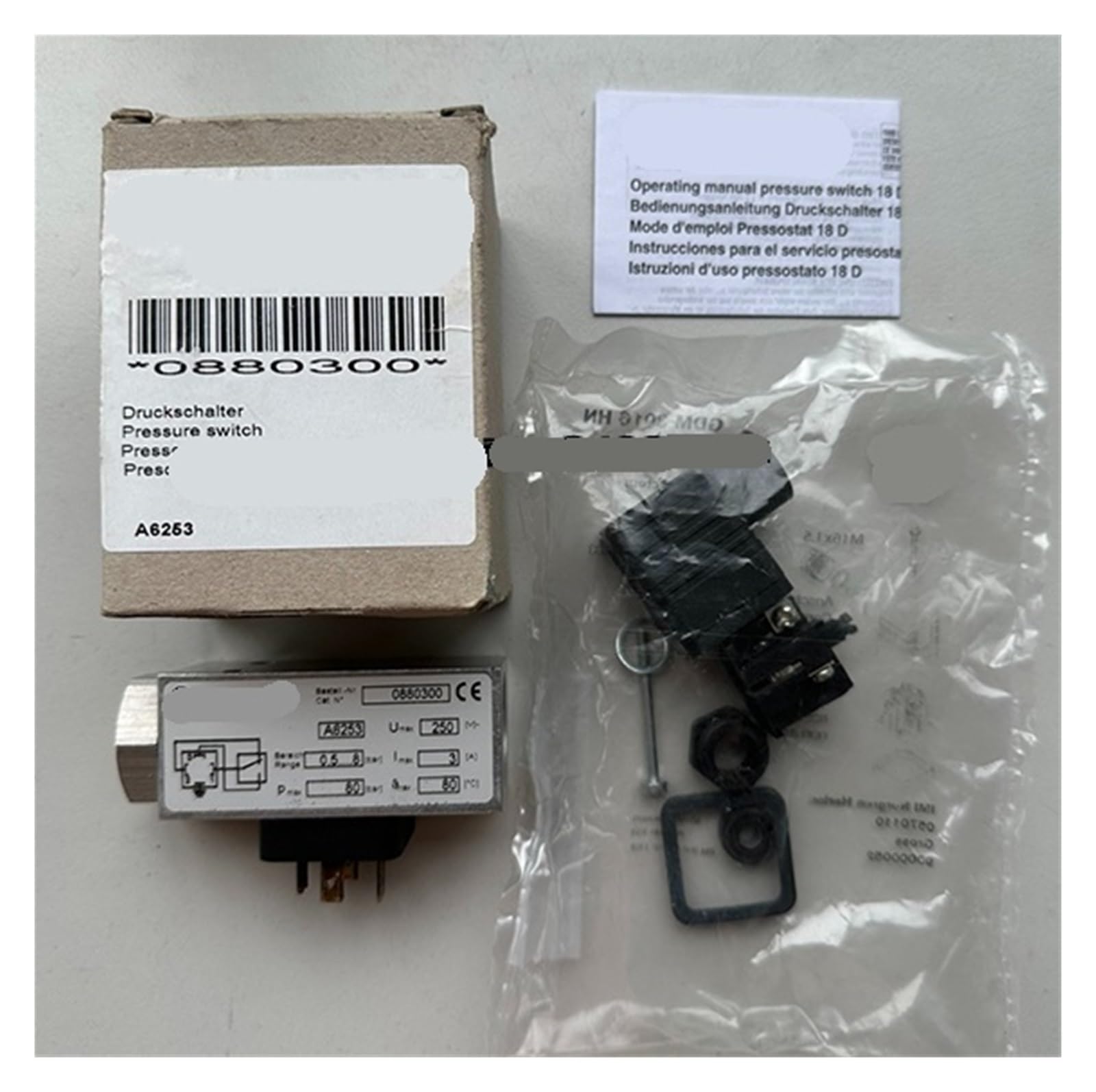 CXFCIHFT 0880200 0880300 Pressure Switch(0880200)