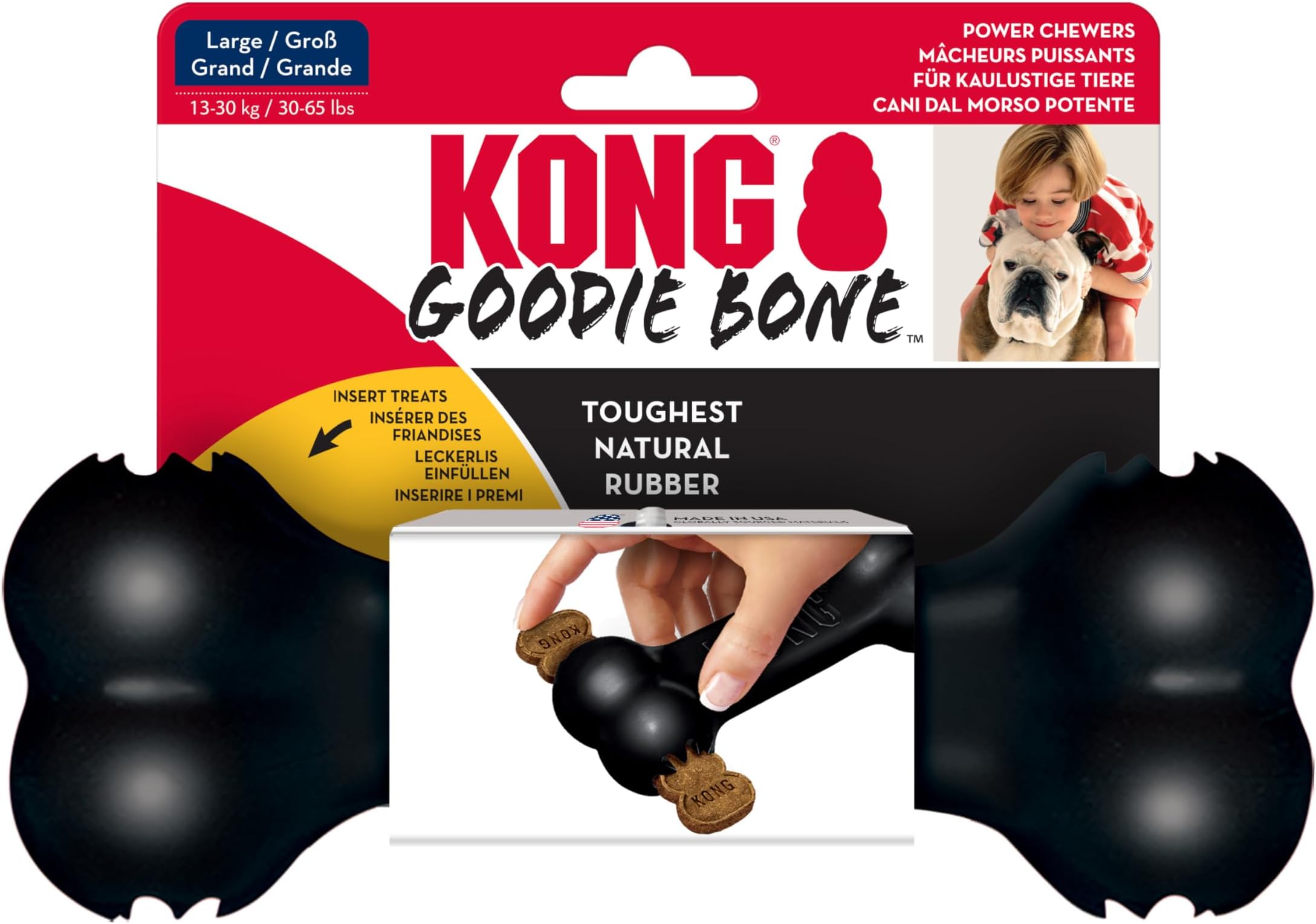 Juguete Indestructible Para Masticar Para Perros, Huesos, Go