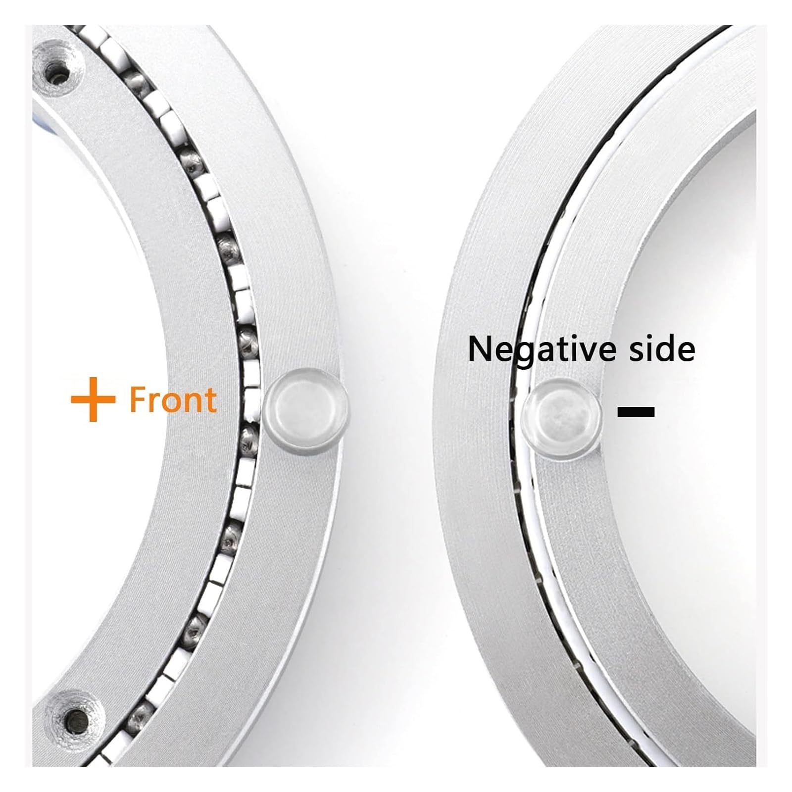 Tavolo girato, Cuscinetto di base for ambienti pesanti, cuscinetto a sfera con rotazione a 360°, giradischi display TV grandi dimensioni(8 inches (200mm))