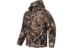 Men's Soft Shell Camouflage Hunting Jacket