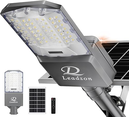 Luces solares de calle de 9500 W impermeables para exteriores, 450000 lm, cuentas LED superbrillantes, luces de inundación solares comerciales con disponible en Yaxa Costa Rica