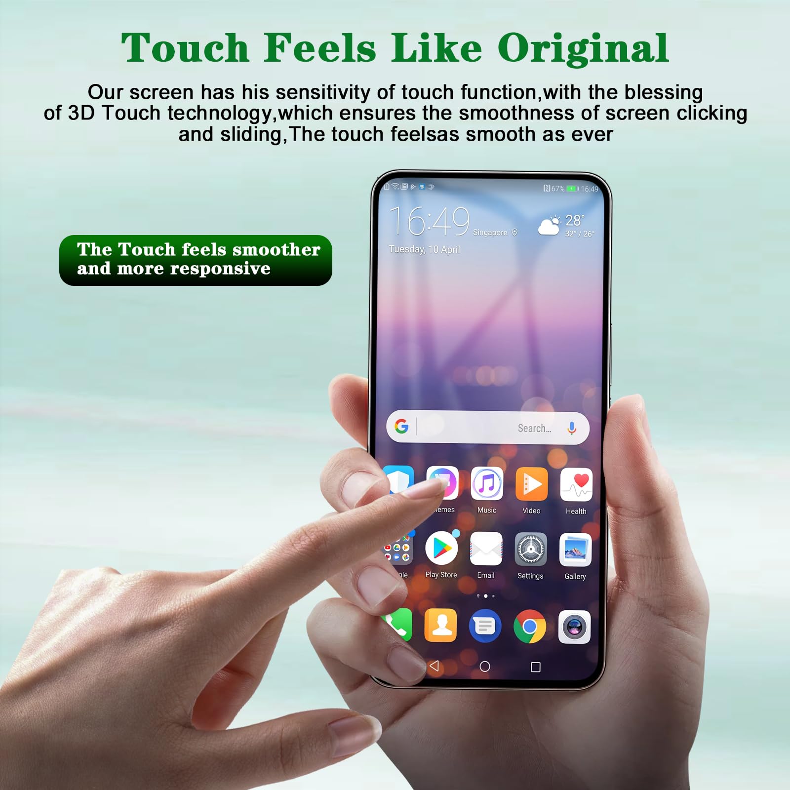 DTD 6.6'' Nero+Telaio Schermo LCD per Samsung Galaxy A14 4G SM-A145P SM-A145R ​LCD Display Touch Screen Digitizer Schermo Completo LCD Touch Assemblaggio