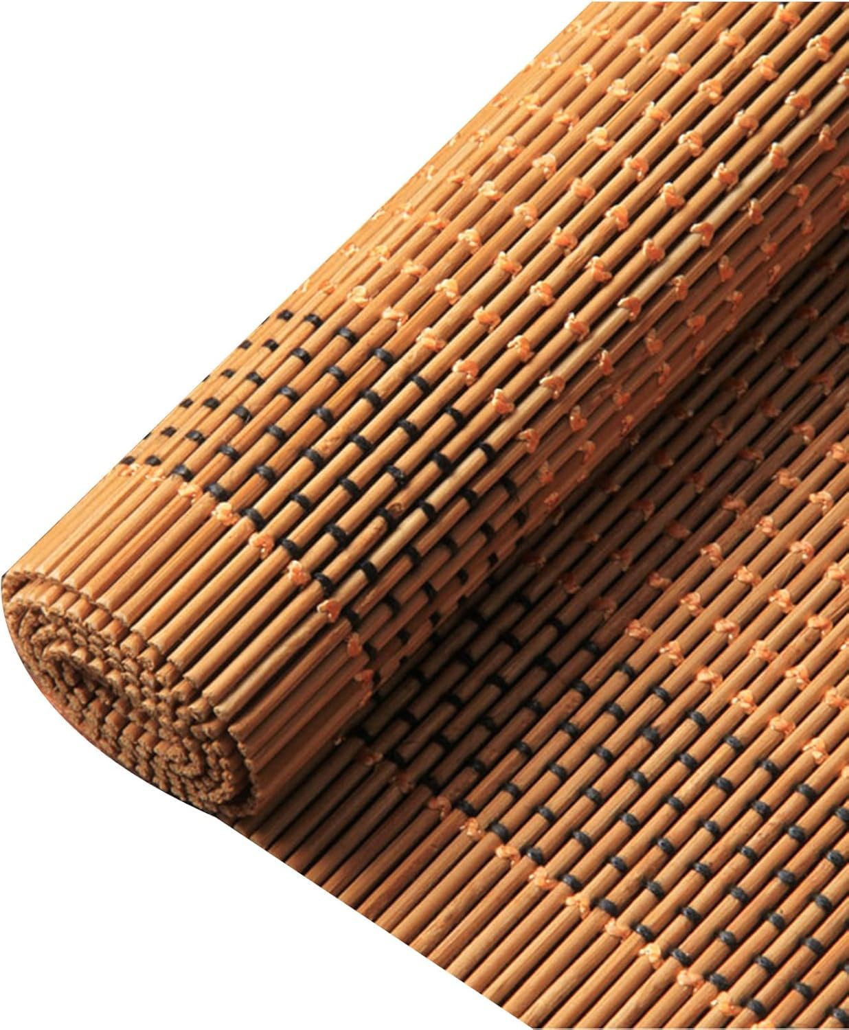 OXFUZZ Natural Bamboo Table Runners，Waterproof Heat Insulation Coffee Table Mat，Wipe Clean(Size:30×210cm)