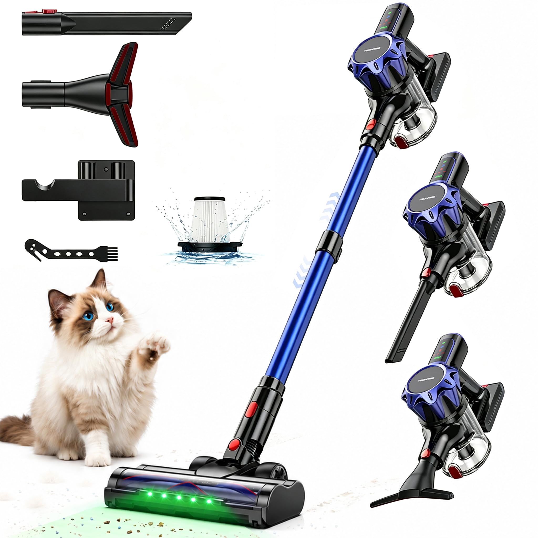 TechRise T11 Cordless Vacuum