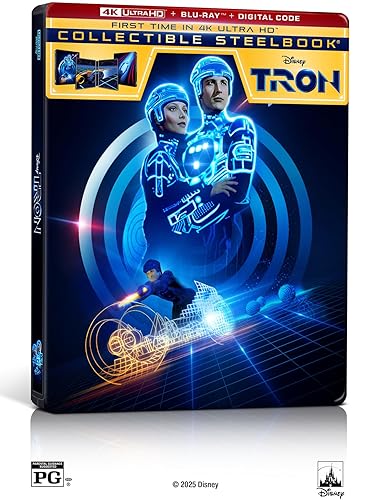 TRON [4K Ultra HD + Blu-Ray-Boîtier SteelBook limité]