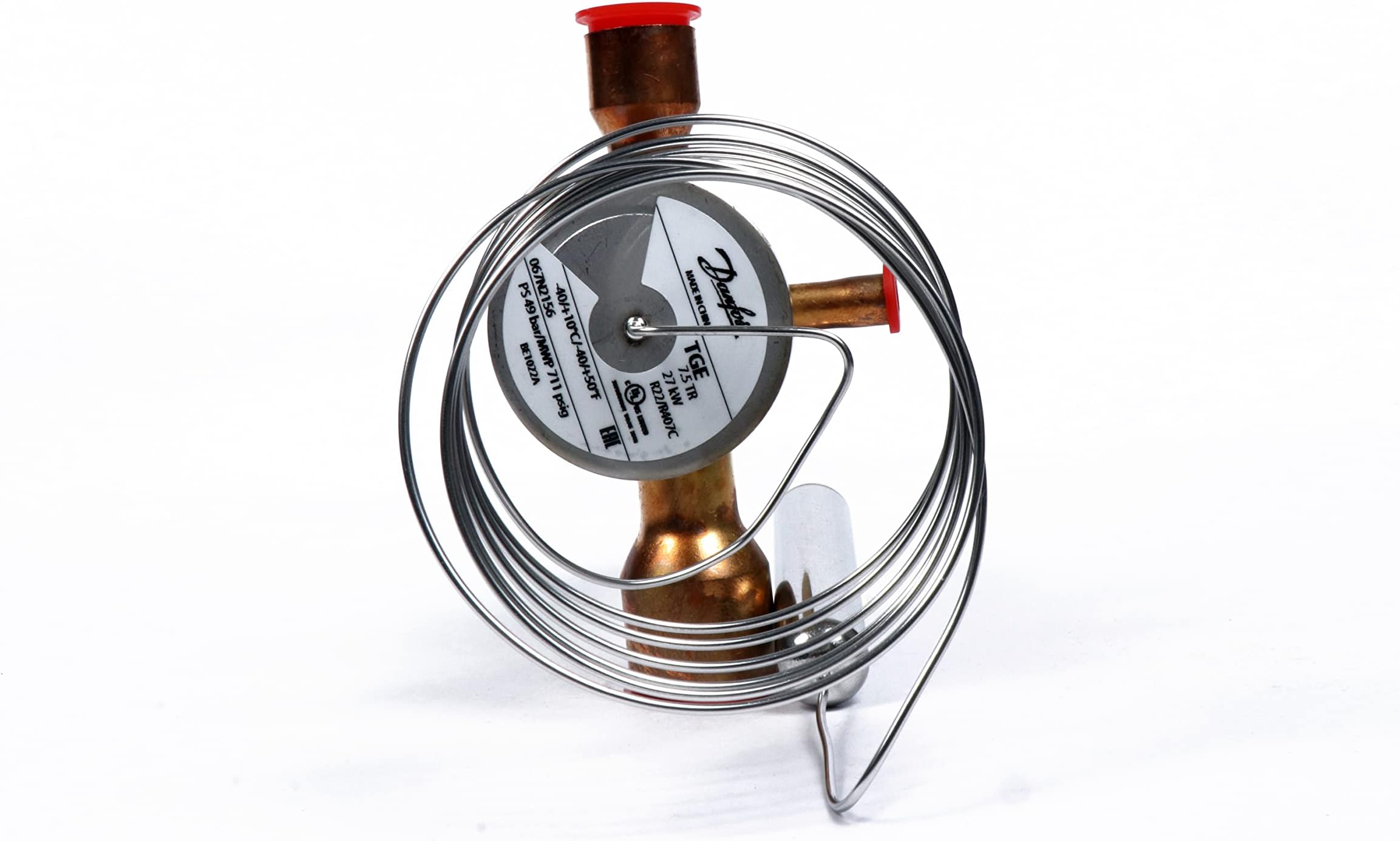 M&M HARIS Donfoss Thermostatic Expansion Valve TGE 7.5 TR 27 KW (067N2156) R22/R407C (Size : 5/8 in x 7/8 in x 1/4 in)