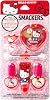 Set de Maquillaje Lip Smacker Sanrio Hello Kitty para Niñas, Colección de Colores, 3 Productos Hidratantes y Protectores con Brillo Suave, Sabores Divertidos, Libre de Crueldad y Vegano 1