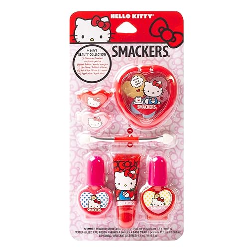 Vista 5 de Lip Smacker Trío de esmaltes de uñas de Pascua - Hello Kitty Set de maquillaje Disney Frozen 2
