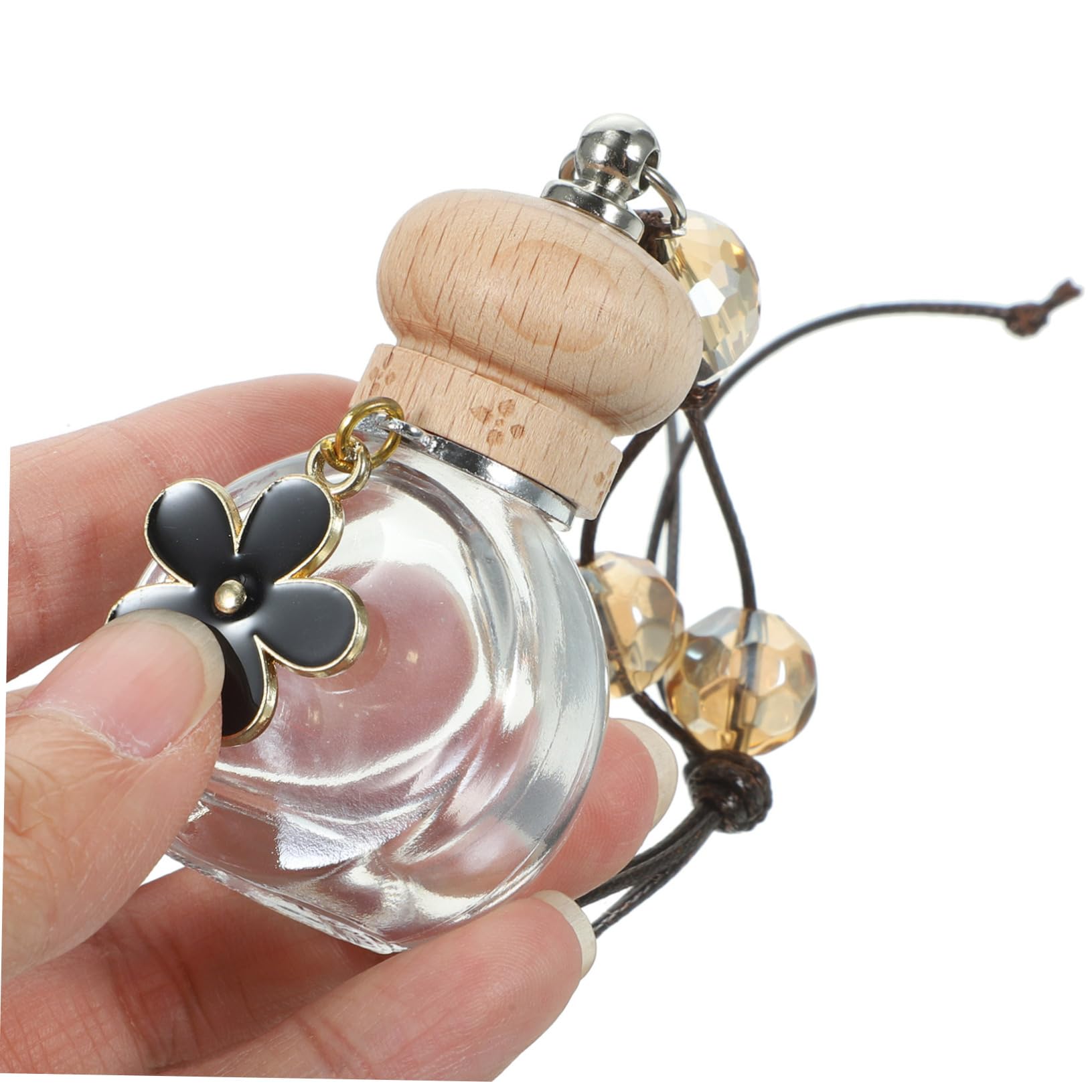 FRCOLOR 3 Sätze Autodüfte Car Aroma Diffusor Tragbarer Aromabehälter Parfüm Duftend Duftflasche Fürs Auto Das Parfum Anhänger Für Diffusorflaschen Aromadiffusor Fürs Auto Holz 5 Stück * 3