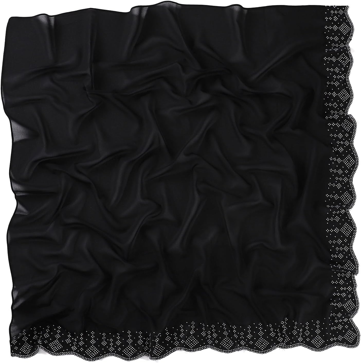 Hijab Headscarf Versatile And Trendy For Daily Outfits Outdoor Activities Black Hijab Scarf Shawl African And Indian Arab