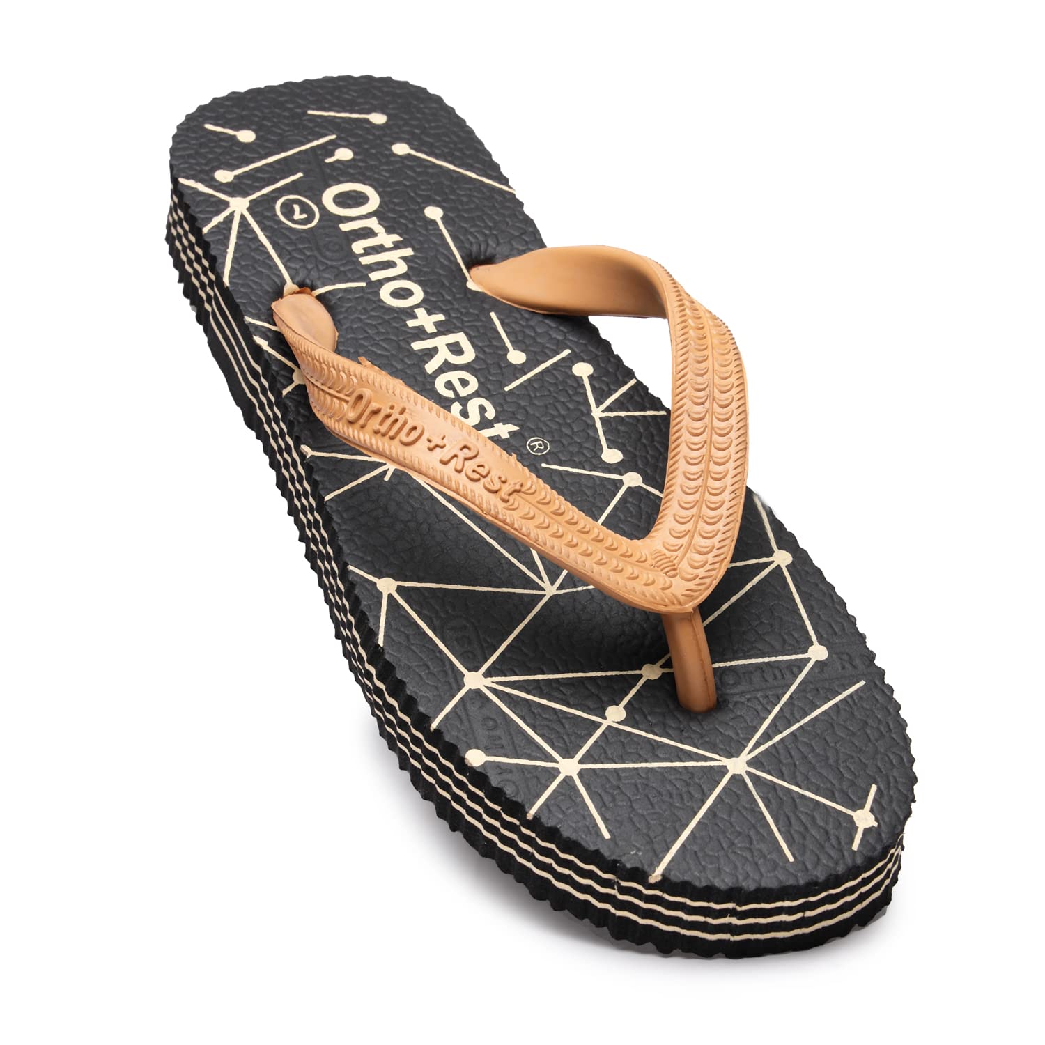 Women's Women's Hawaii Slipper- Orthopedic and Diabetic Comfort Ortho Care, Bathroom Rubber Flip-Flops-image-12