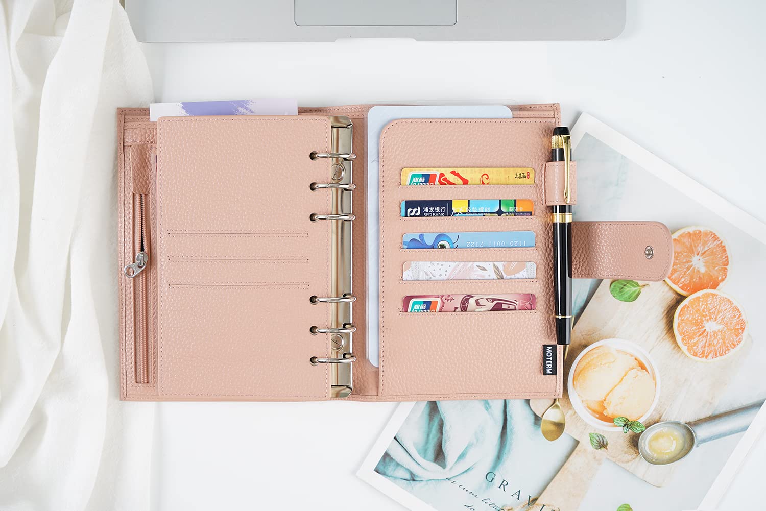 Inserti Per Agenda A7 Moterm - Fogli A Griglia 100g/m², Confezione Da 4 Blocchi - Foto 14