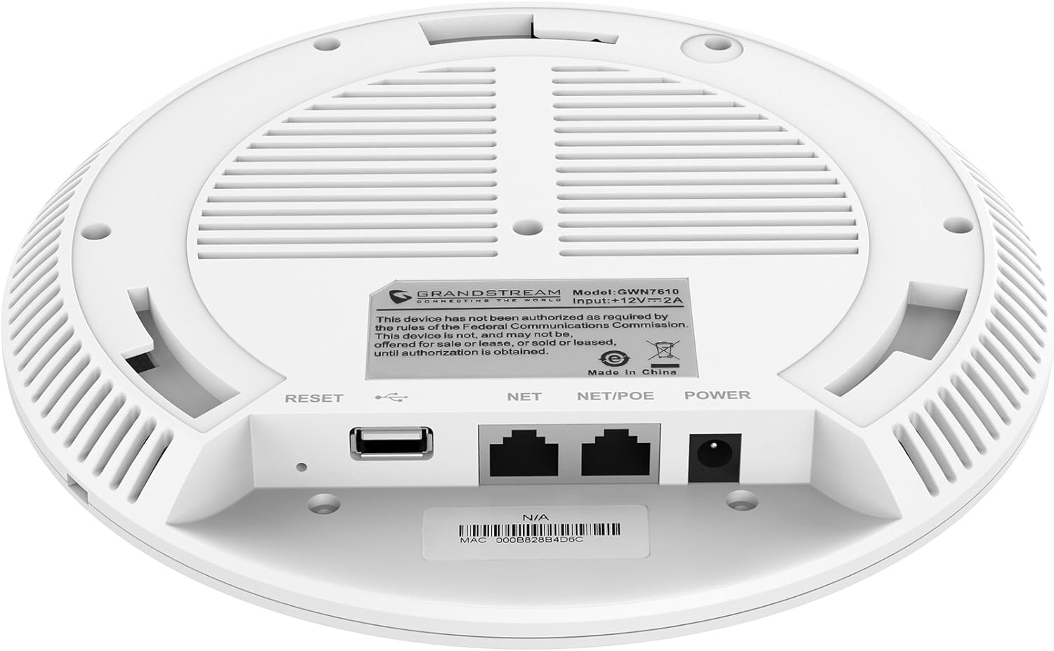 Grandstream GWN7610 Enterprise 802.11ac Wi-Fi Access Point