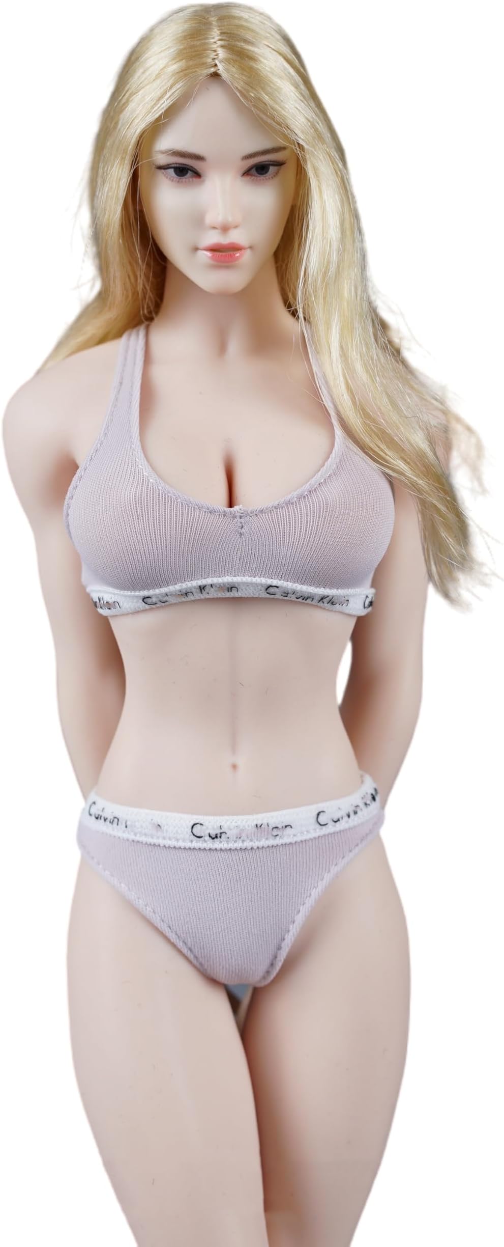 1/6 Scale Female Clothes,Female Pink Bras Underwear Clothing for 12inch PH TBL JO Seamless Action Figure Body (B)