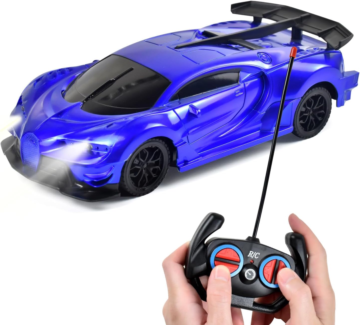 Tuko Remote Control Car Toys, RC Toys for 3+ Years Old Boy and Girl Gift (Blue)