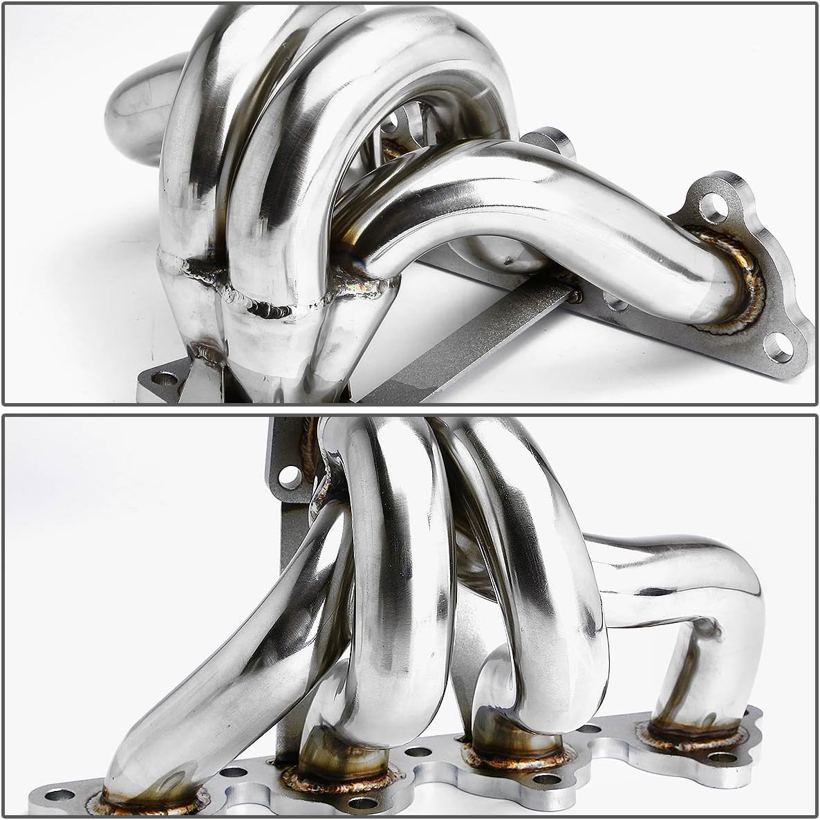 DNA Motoring TM-D-S-T25 Stainless Steel Turbo Manifold