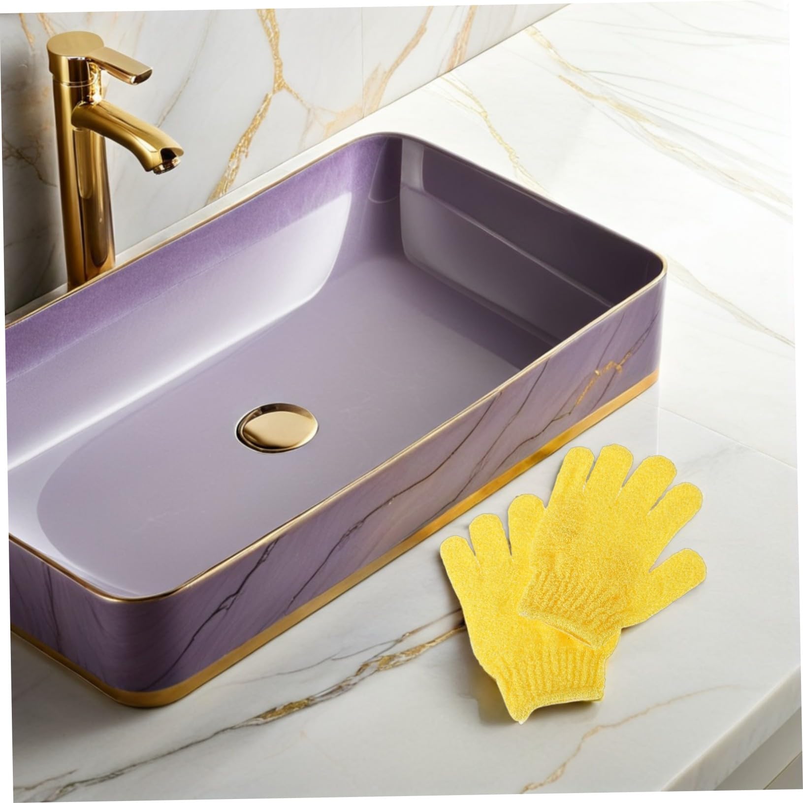 16 Paia Guanti Esfolianti Corpo in Nylon Guanto Doccia Cinque Dita con Polsino Elastico Guanti da Bagno Spa per Uomo Donna Lavabili in Lavatrice Esfoliazione Delicata e Duratura