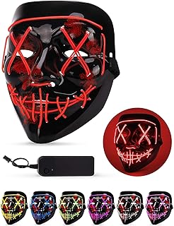 iEco Funny LED Lighted Horror Mask Mask