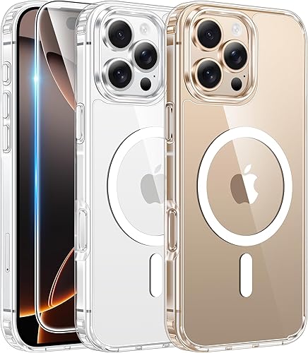 Miniatura 751 de Fntcase Funda para iPhone 15 Plus y 14 Plus de 6.7 pulgadas, magnética, a prueba de golpes de grado militar, antiamarilleo, delgada, protectora