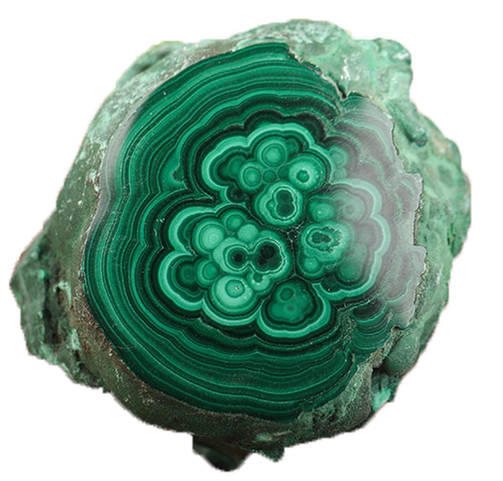 Irregular Malachite Stone Raw Slices,Crystal Gem for Meditation Fountain
