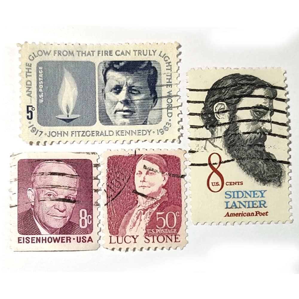 HISTORICAL INDIA - USA 4 Stamps John F Kennedy -1964, Lucy Stone -1965_79, Sidney Lanier Poet -1972, Eisenhower - 1970 Rare Collection (B09MZ8PHD8) Amazon Price History, Amazon Price Tracker