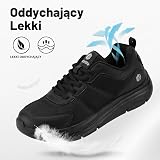 Fitville Extra Wide Buty Do Chodzenia Męskie Lekkie Buty Casualowe Absorpcja Wstrząsów I Odbicia Buty Fitness Oddychające Siłownia Elastyczne I Giętkie