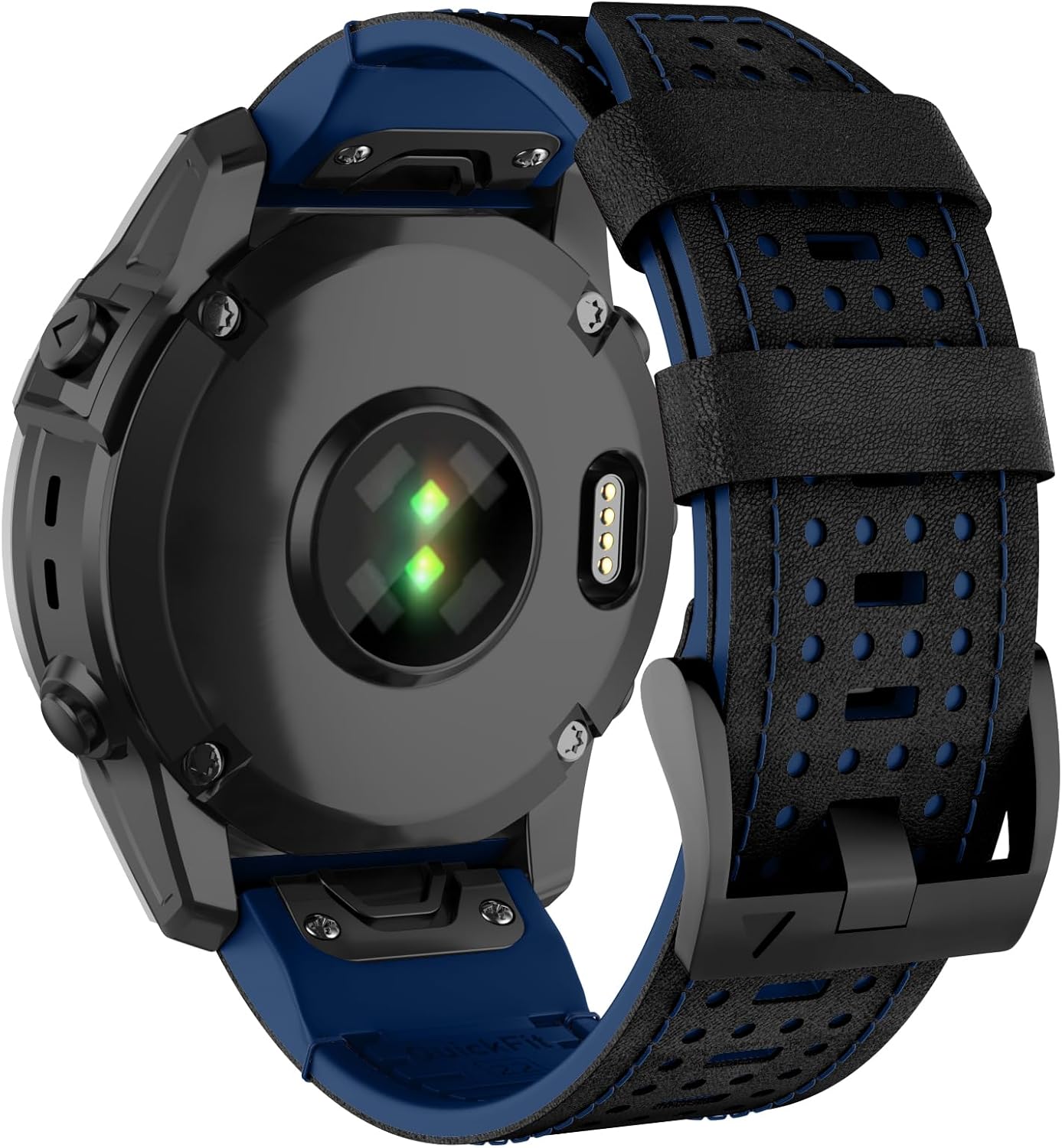 Cinturino Silicone Per Fenix 7X/6X/5X - Bracciale Ricambio 26mm Per Garmin Fenix E Tactix - Foto 2