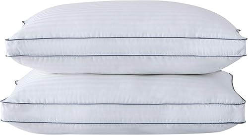 Peace nest Hotel Collection - Almohadas de cama alternativas, almohada reforzada para dormir, paquete de 2, tamaño King