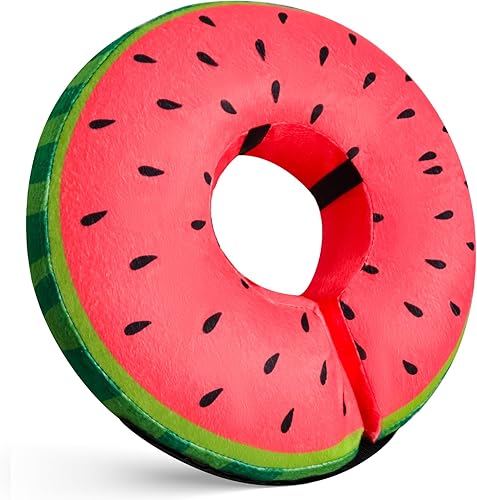 Miniatura 9 de Katoggy Collar inflable de cono para perros después de la cirugía, suave y ajustable para perros y gatos pequeños, medianos y grandes