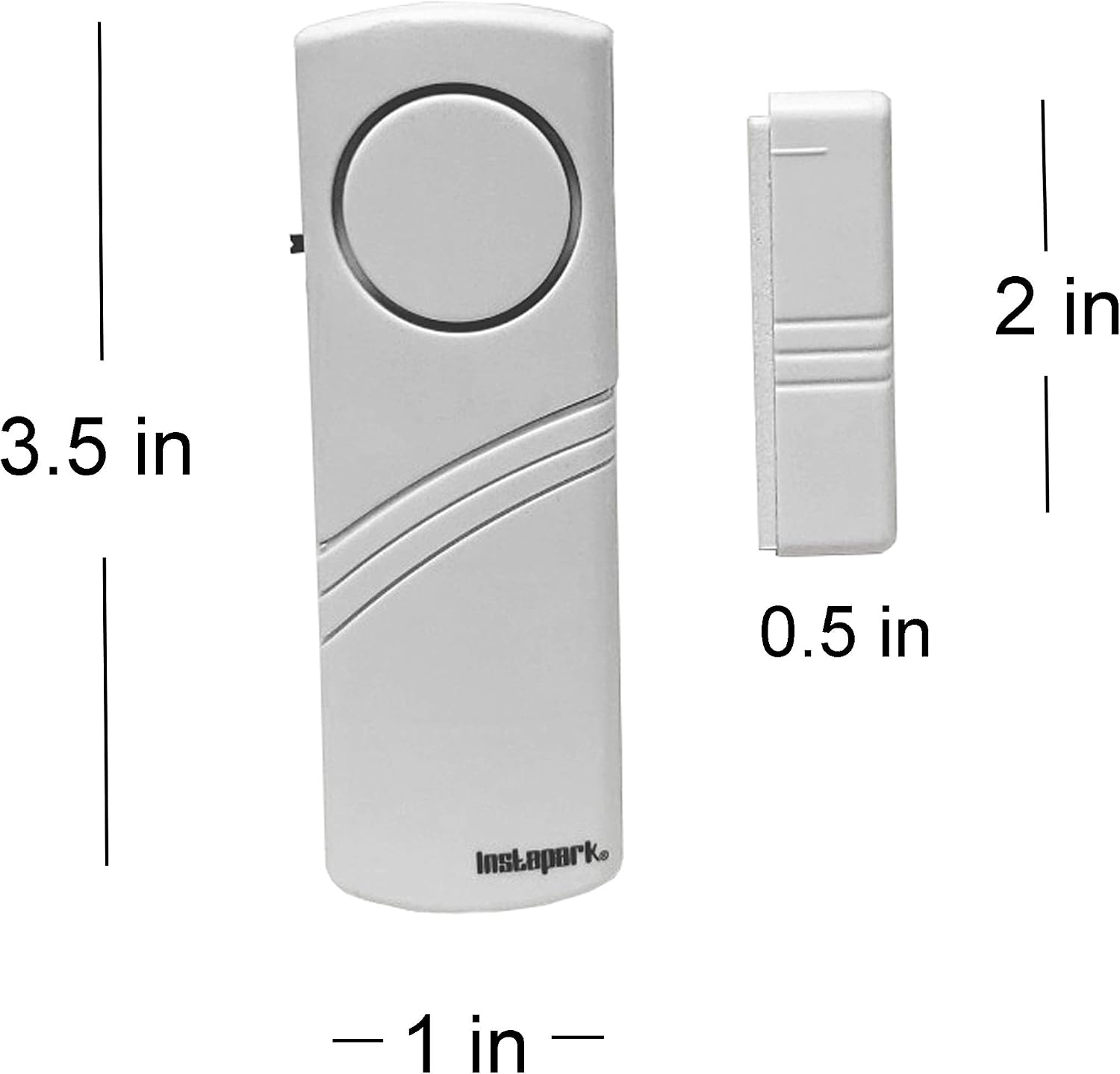 Instapark IN03C Home Security Window Door Magnetic Sensor Alarm, 4-Pack