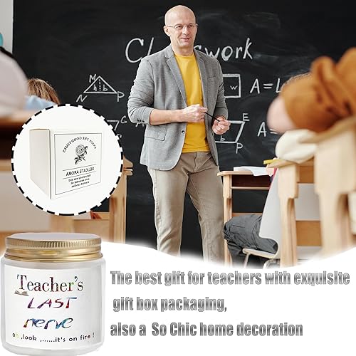 Miniatura 4 de Regalos de agradecimiento a profesores, mentores y profesores, velas para mujeres, velas de regalo para profesores