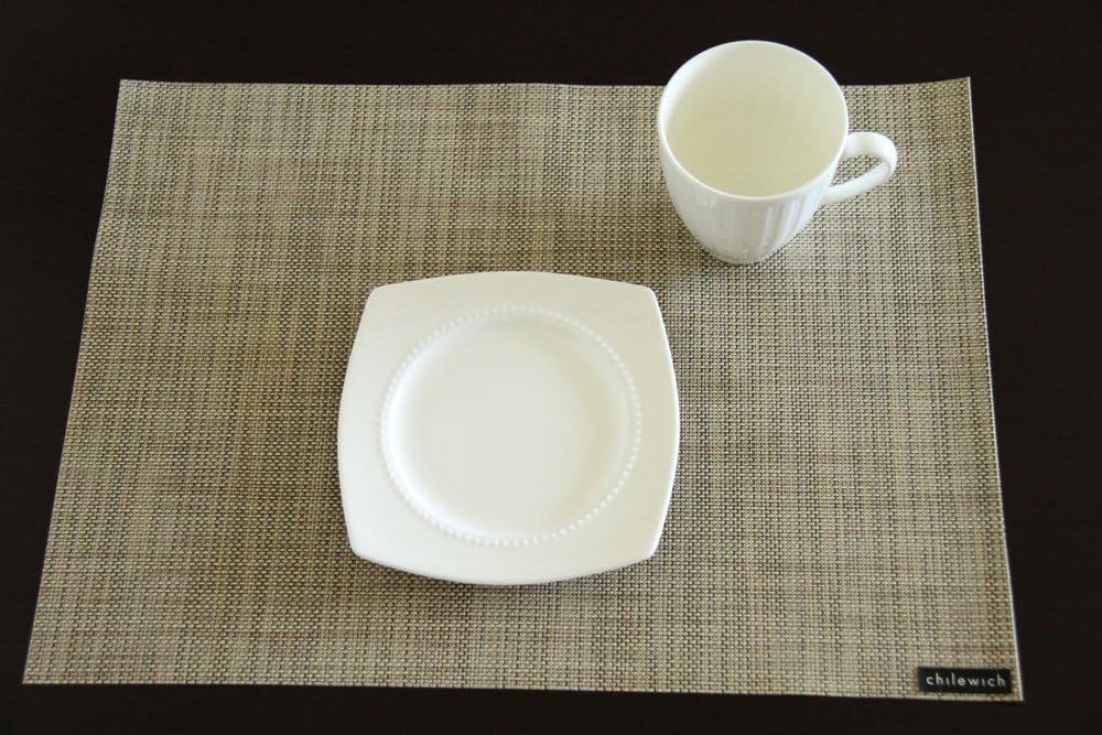 Chilewich Mini BasketTable Mat Linen 100132 014 Home