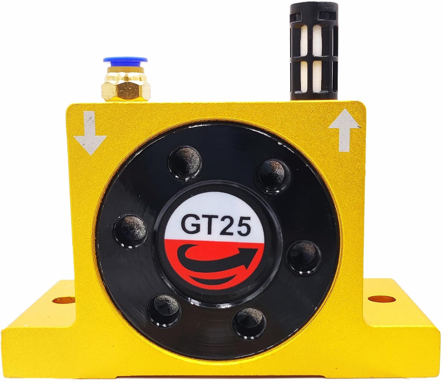 GT36 Industrial Turbine Vibrators, G 3/8" Silent Golden Industrial Pneumatic Turbine Vibrators GT-36 Series wheel type vibrator