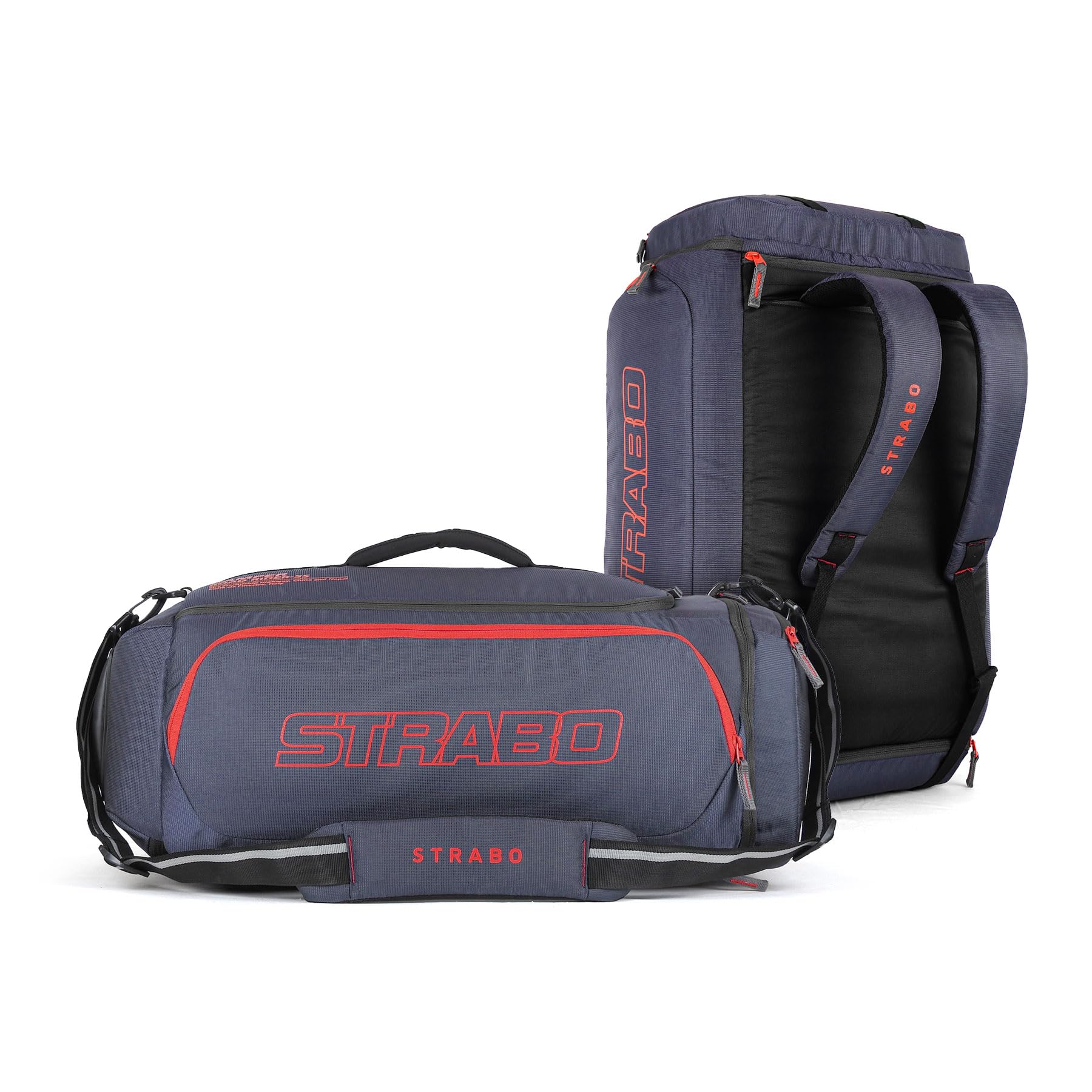 Camper 2-in-1 Convertible Duffel Bag Plus Backpack, 55 Liter Capacity - Silver-image-45
