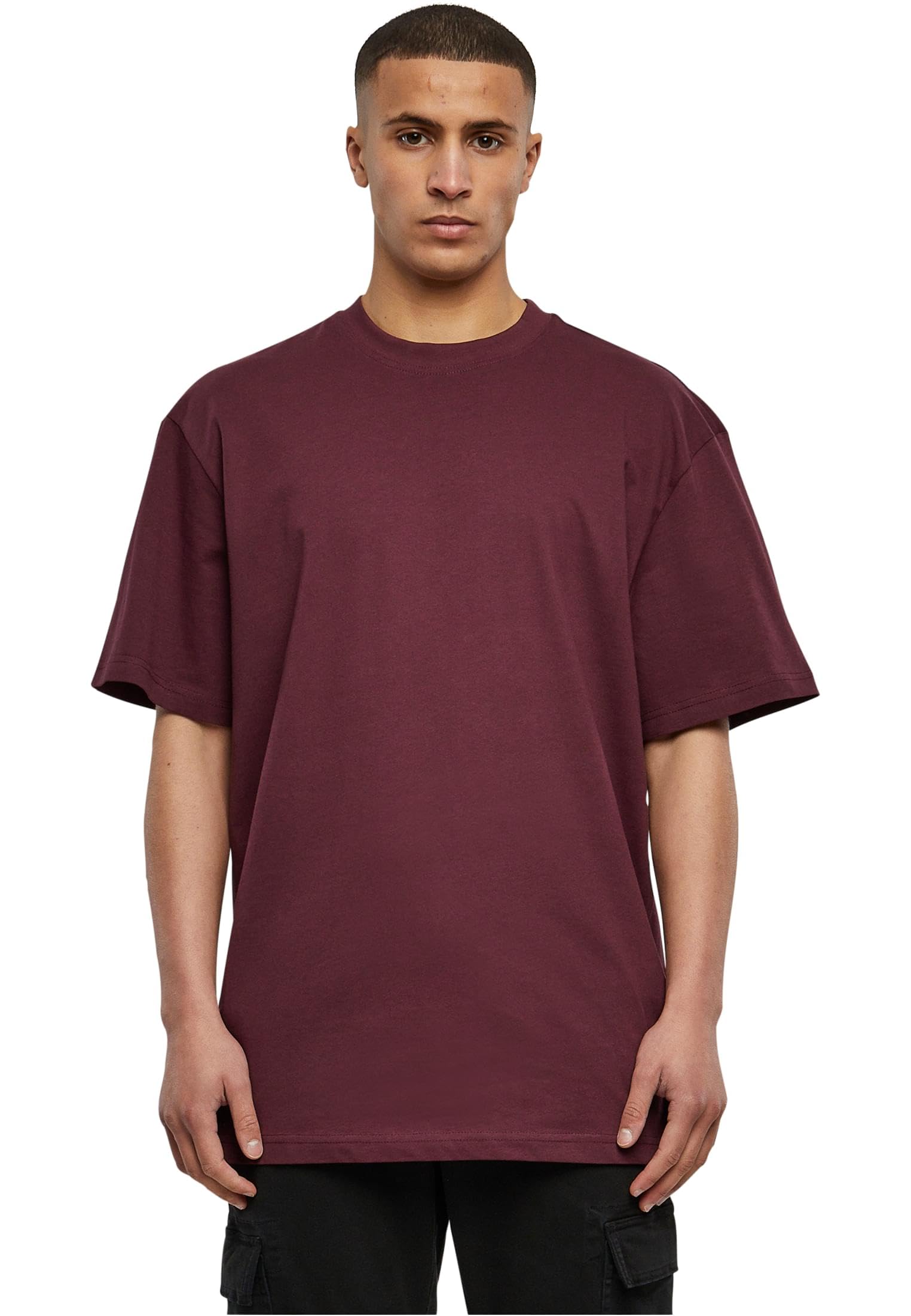 mens Tall Tee Oversized T-Shirt Oversized Short Sleeves T-Shirt with Dropped Shoulders, 100% Jersey Cotton (pack of 1)