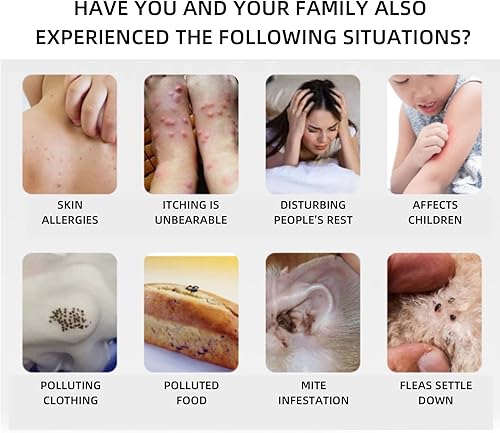 Miniatura 3 de Trampa para pulgas para interiores, con 8 discos de pegamento, 6 bombillas, control de plagas, trampa natural para insectos, no tóxica, inodora,