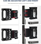 S7 Adjustable Anti-Theft Ring Video Doorbell Angle Mount Compatible with Ring Video Doorbell 1/2/3/4 Wi-Fi Enabled Video Doorbell