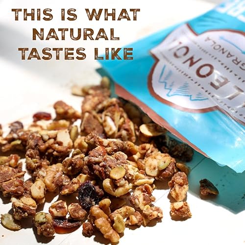 Miniatura 5 de Paleonola Granola original sin granos, bolsa resellable de 10 onzas (paquete de 3) – Granola paleo de proteína sin grano mezclada con coco seco