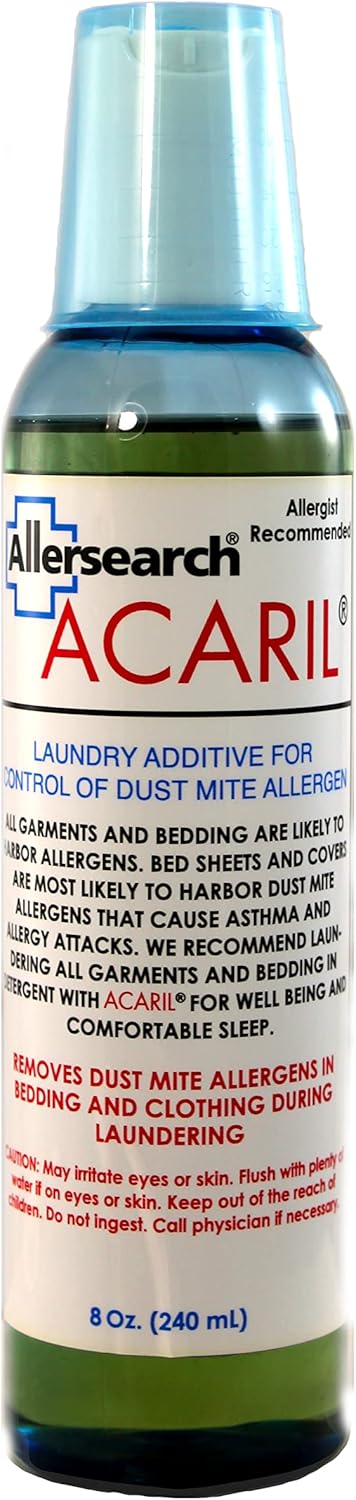 Amazon.com: Allersearch ACARIL Laundry Additive 8 Oz : Health & Household