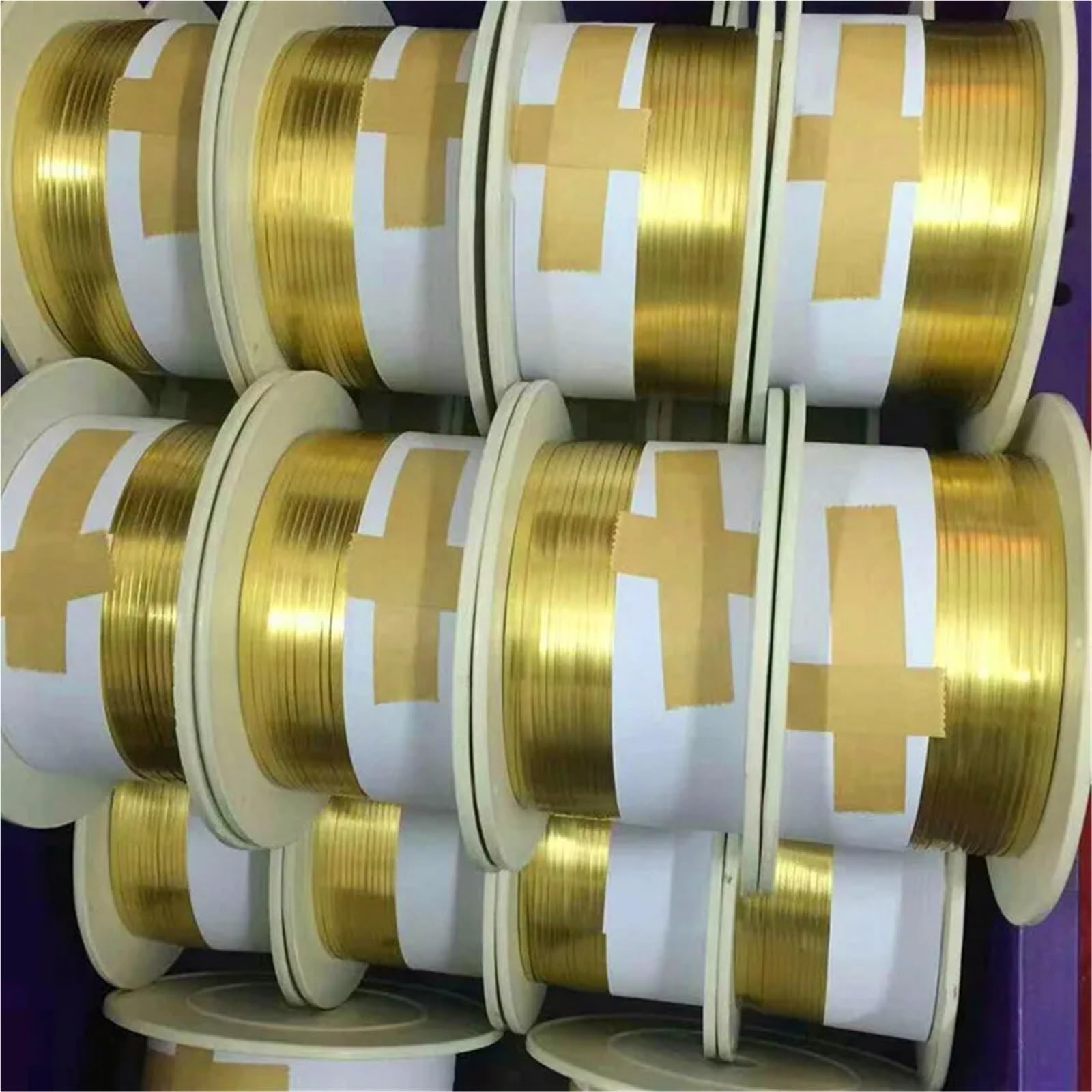 Cienka taśma z mosiądzu H62 Rolka z blachy mosiężnej do wyrobu biżuterii DIY w wielu rozmiarach(0.6x35x5000mm)