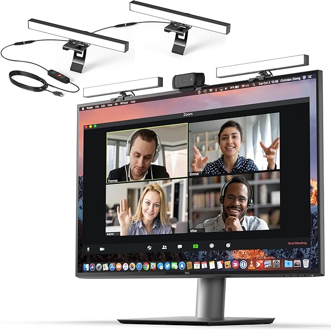 HumanCentric Video Conference Lighting - Webcam Light for St