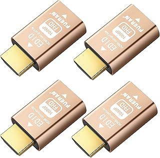 EDIDパススルーエミュレーター HDMI 用途：ビデオスプリッター、スイッチャー、エクステンダー（ヘッドレス対応）1920 * 1080@60Hz - 4個パック