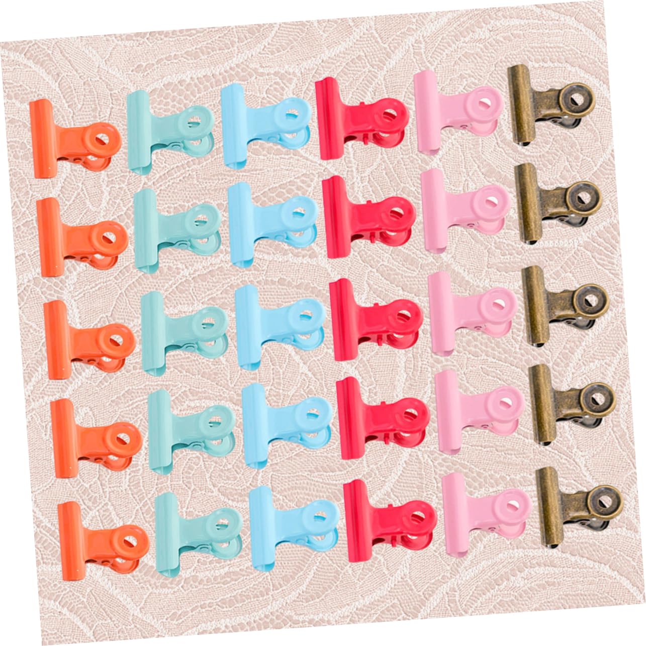 120pezzi Clip Metalliche Rotondper Documenti Fermagli Per e Scuola Resistente Per Organizzazione e Esposizione Prezzi