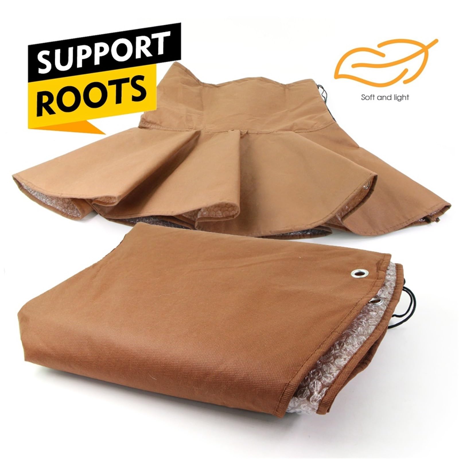 Copertura Isolante per Radici degli Alberi Copertura Protettiva Isolante for Radici di Alberi, for Piante arbustive Invernali, Protezione antigelo for Palme(Gray-1PCS)