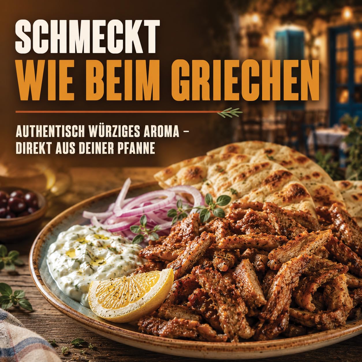 GiDeli Gyrosgewürz 10kg im Eimer - Authentische Griechische Rezeptur mit Gewürzen & Kräutern - Mediterrane Gewürzmischung & Fleischgewürz - Grob Gemahlen & Küchenfertig - Ideal für Kebab & Marinaden