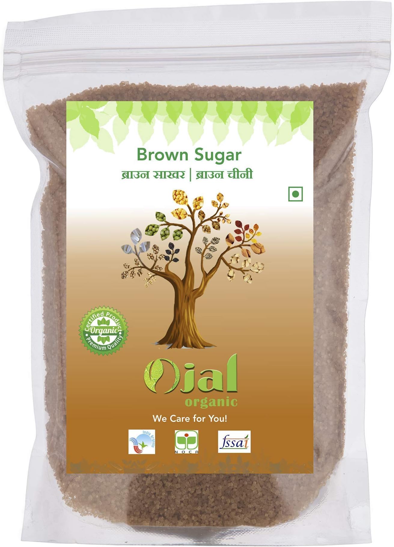 Ojal Organic Brown Sugar 1Kg