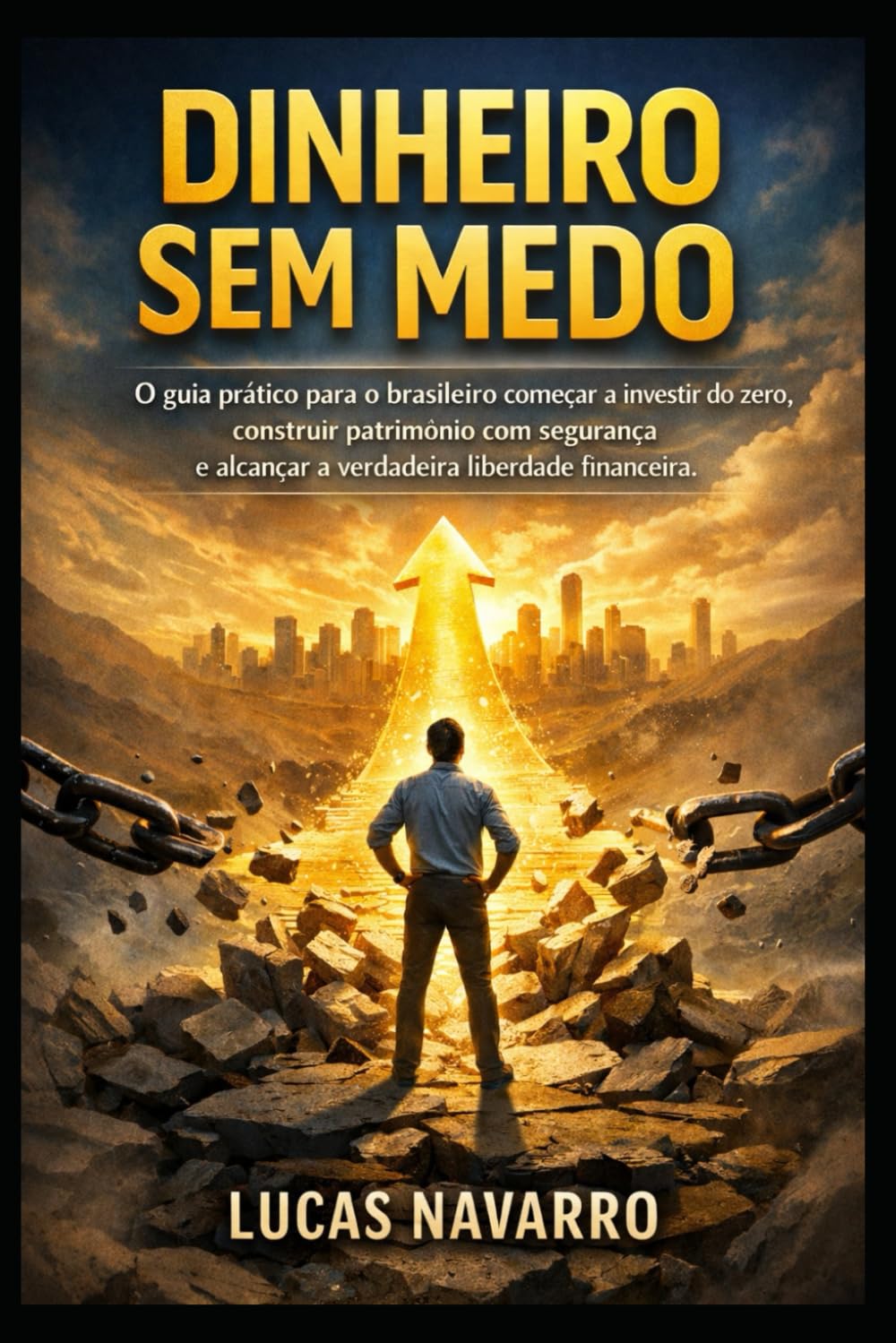 Dinheiro Sem Medo: O guia prático para o brasileiro começar a investir do zero, construir patrimônio com segurança e alcançar a verdadeira liberdade financeira.